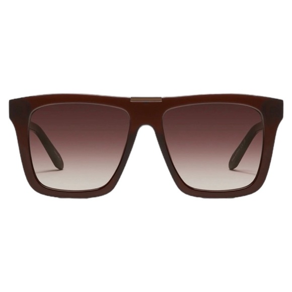 Quay Name Drop Chocolate/Dark Chocolate Sunglasses | NEW/NWT!! ?☀️?️ main image 5